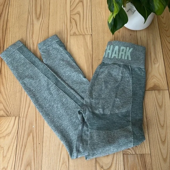 Gymshark Teal Flex Leggings - Picture 1 of 4